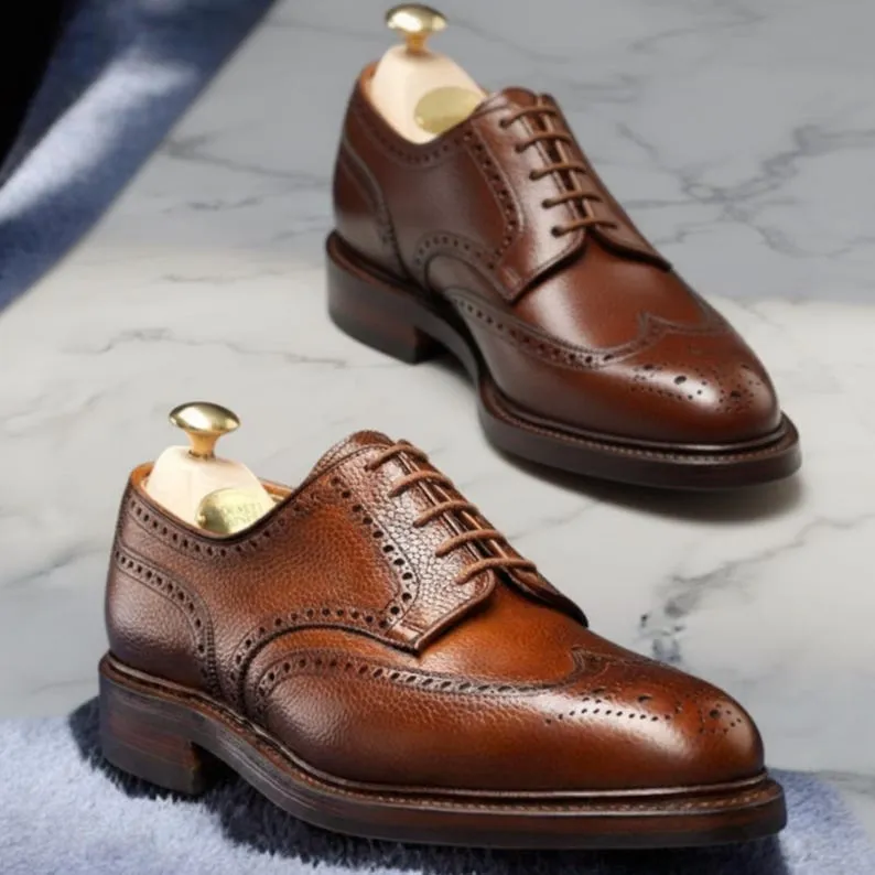 PEMBROKE 325 DAINITE TAN SCOTCH GRAIN GALF.